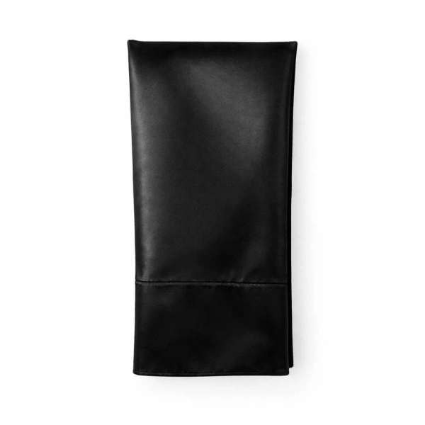 Black Satin Drape