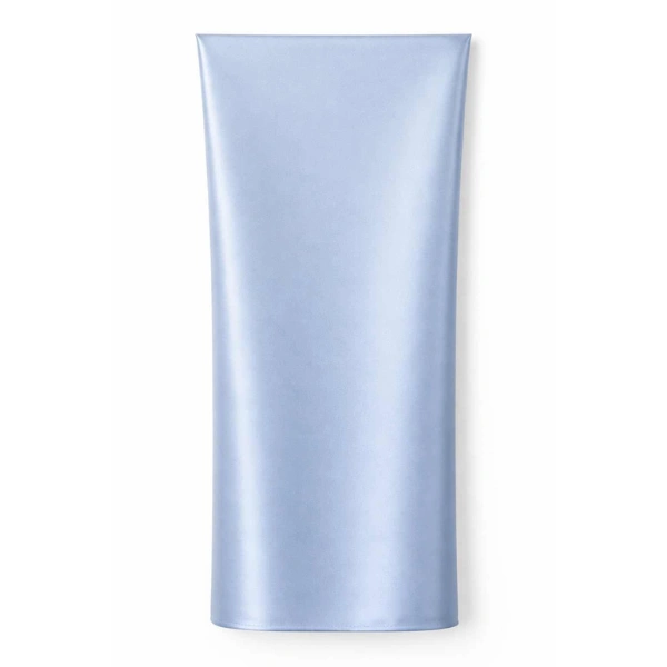 Baby Blue Satin Drape
