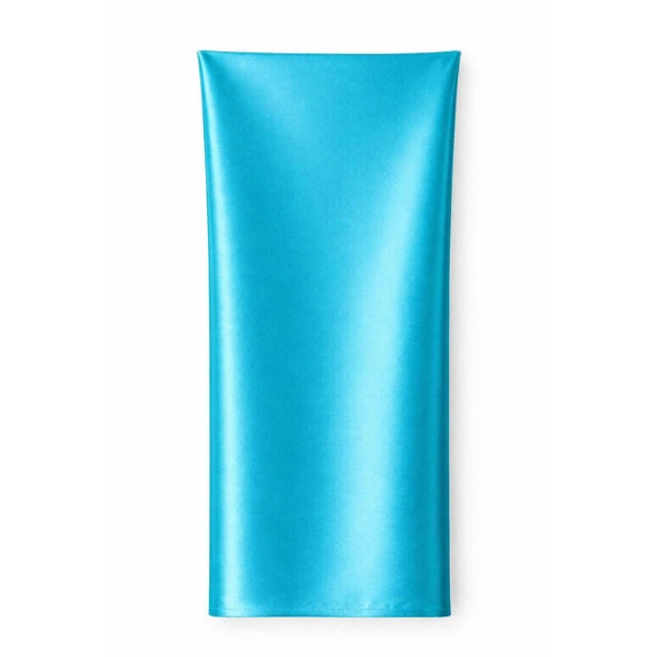Light Turquoise Satin Drape