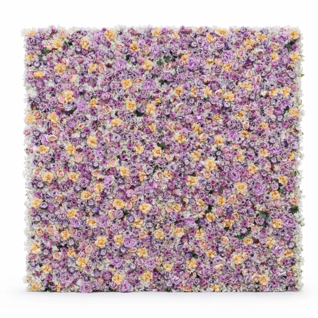 Lavender Flower Wall