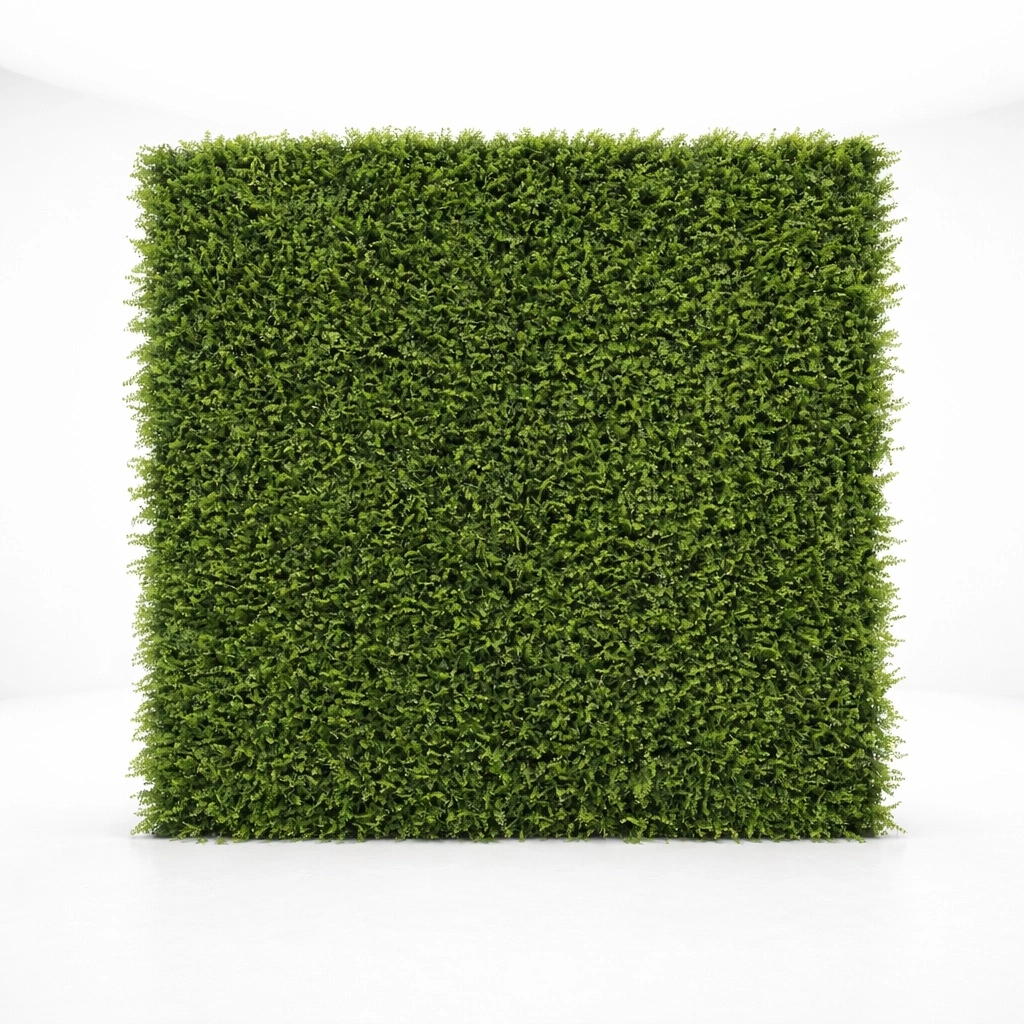 Green Hedge Wall