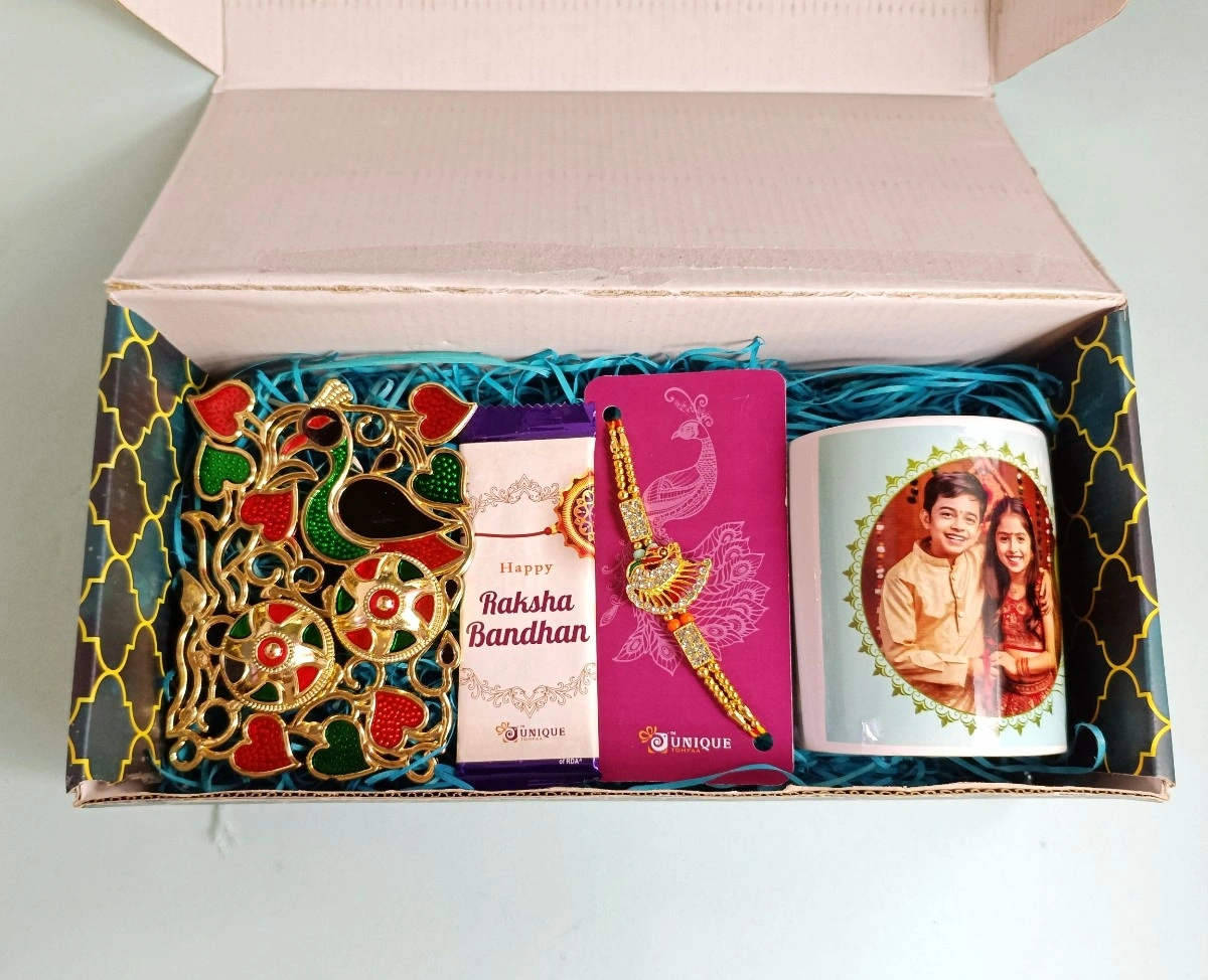 Customized Mug With Rakhi Combo