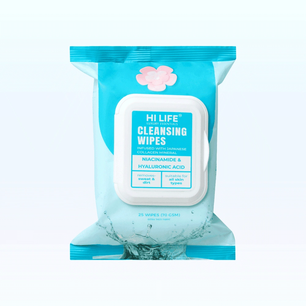Hi Life Cleansing Wipes -  NIACINAMIDE & HYALURONIC ACID