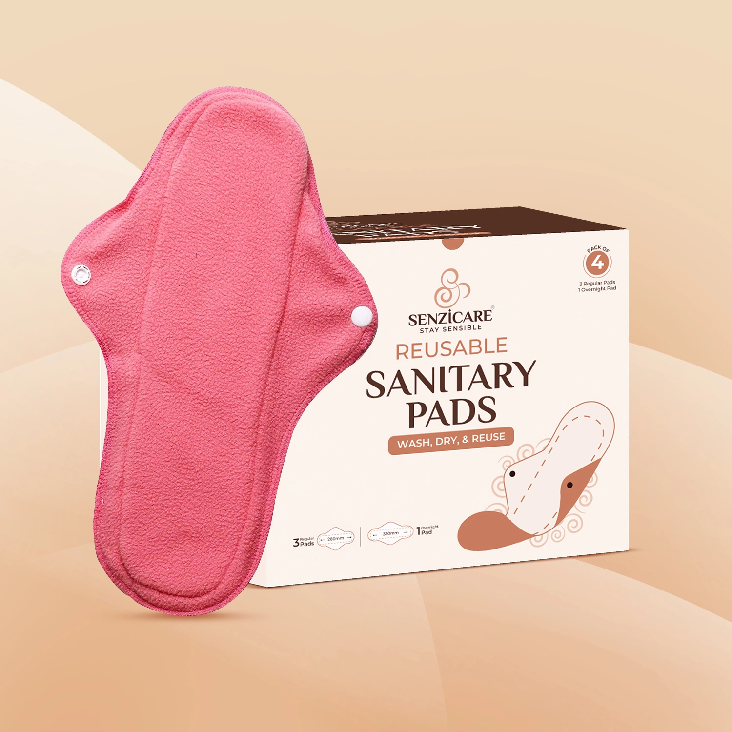 ComfortShe Ultra Soft XL Sanitary Pads