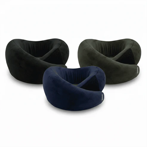 Snake Travel Pillow | Wrap-Around Neck Support | All-Angle Comfort