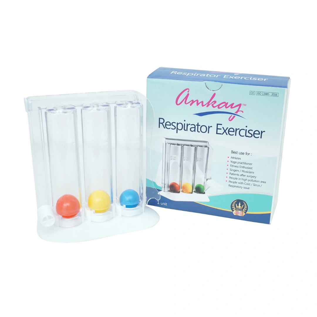 Amkay Respiratory 3 Ball Lung Exerciser Spirometer
