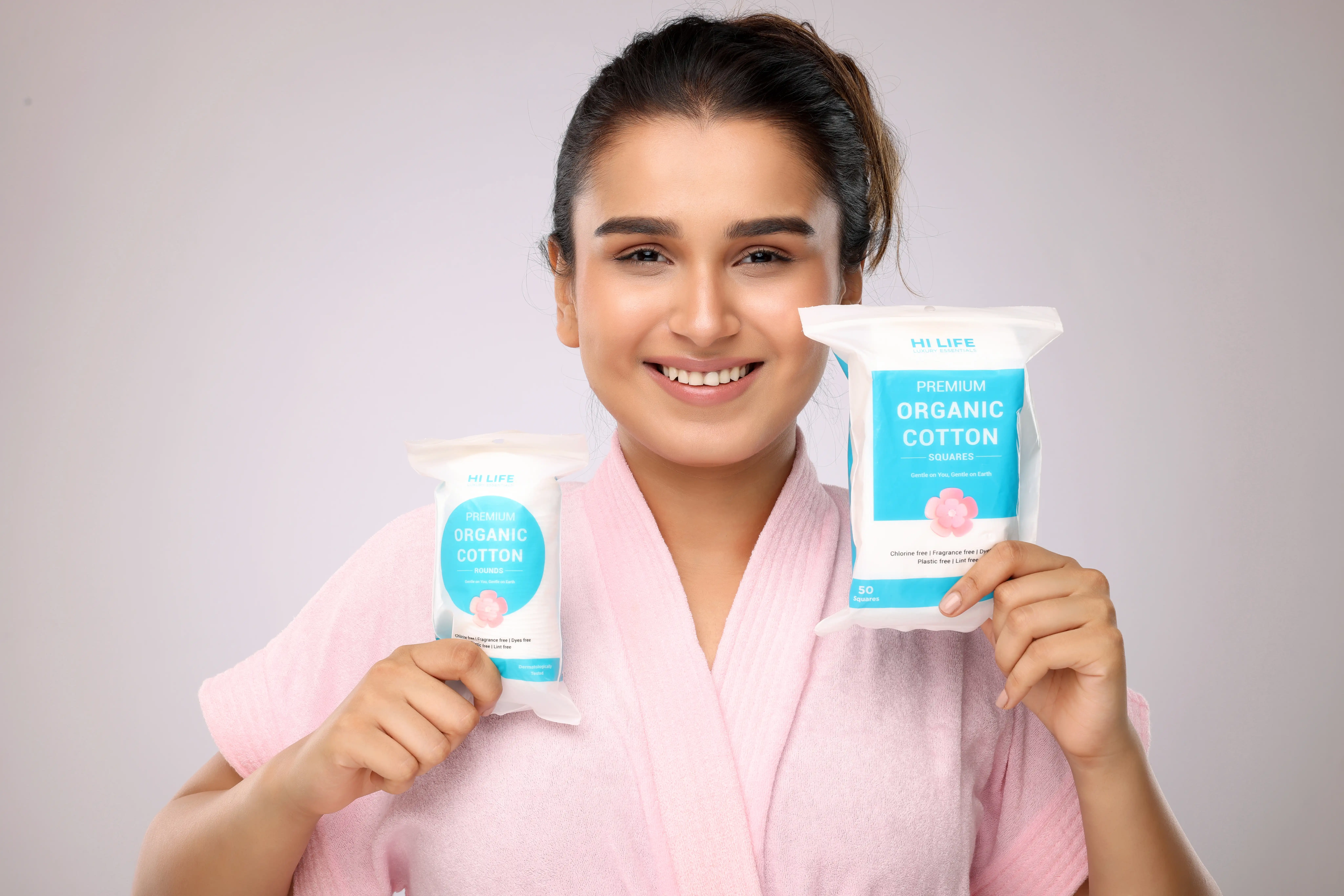 Organic Cotton Makeup Remover Pads