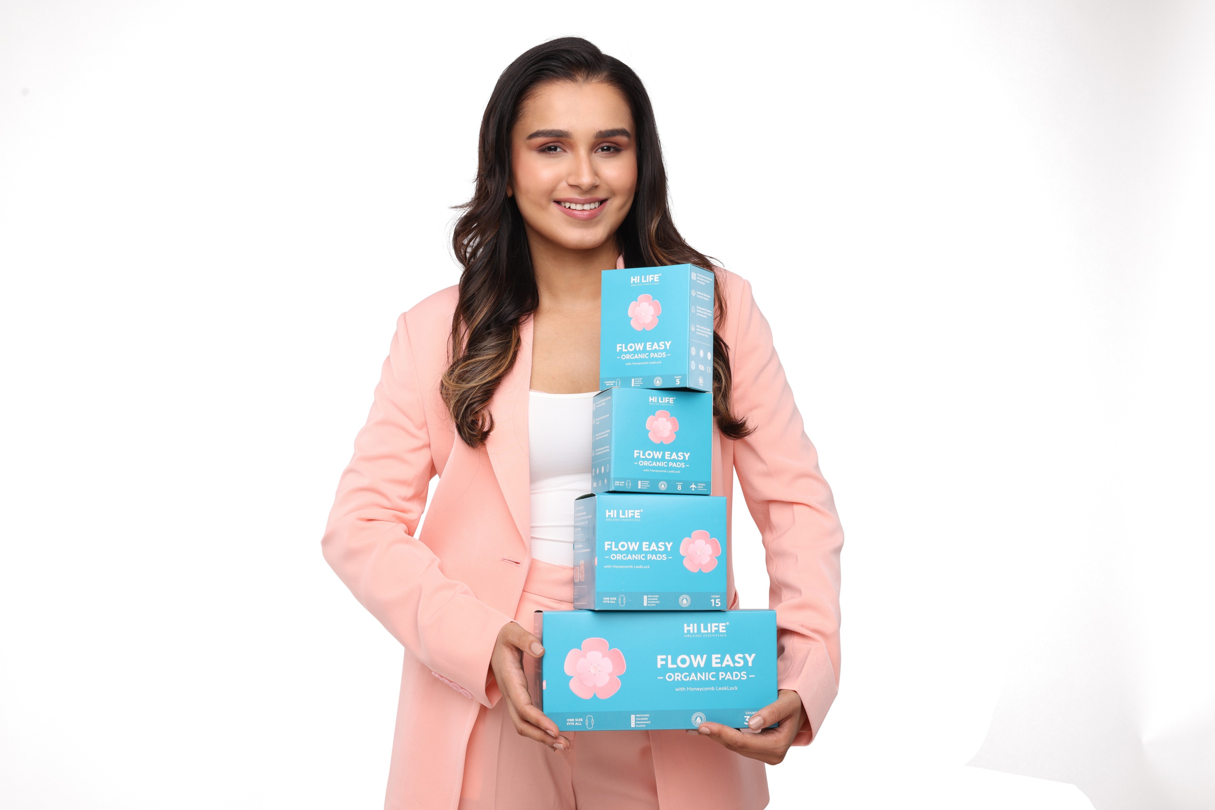 HI LIFE Flow Easy Organic Period Pads