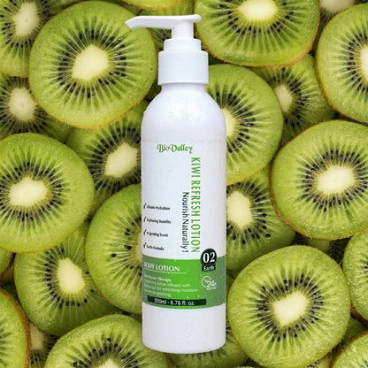 Kiwi Refresh Body Lotion - Hydrates, refreshes and softens skin powered by Kiwi Extract and skin-conditioning actives