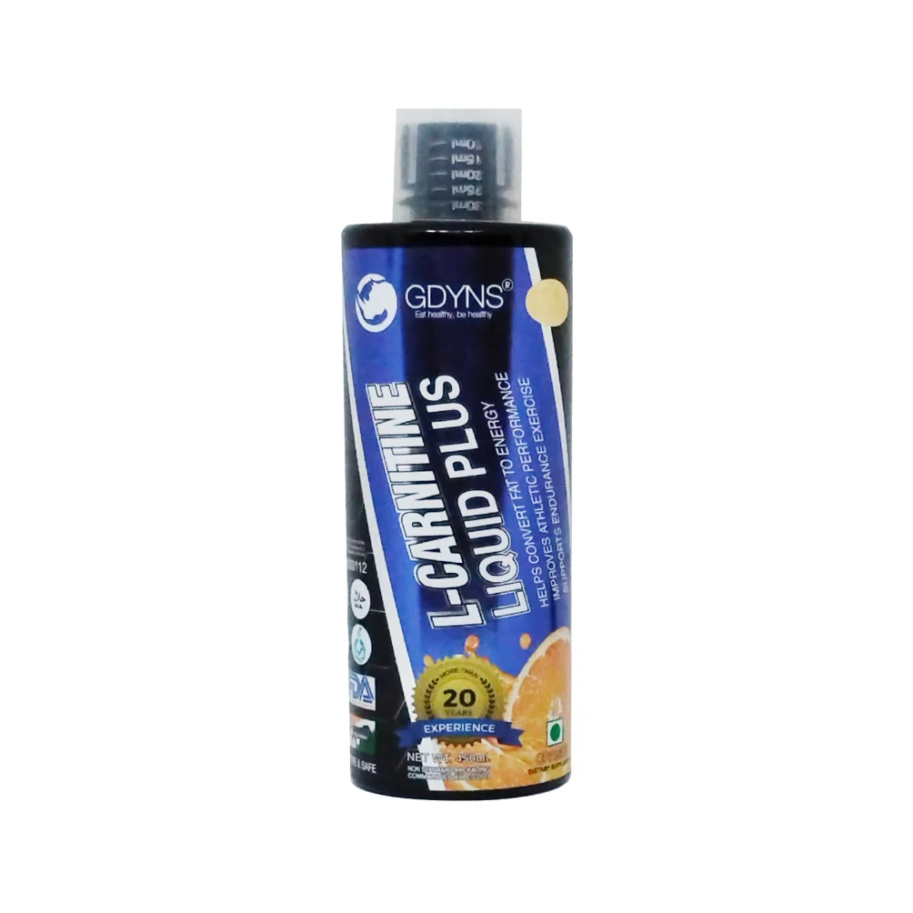 GDYNS L-Carnitine Liquid Plus | Advanced Fat Metabolism & Energy Support Formula | Supports Weight Management, Endurance & Workout Performance | Liquid L-Carnitine Supplement