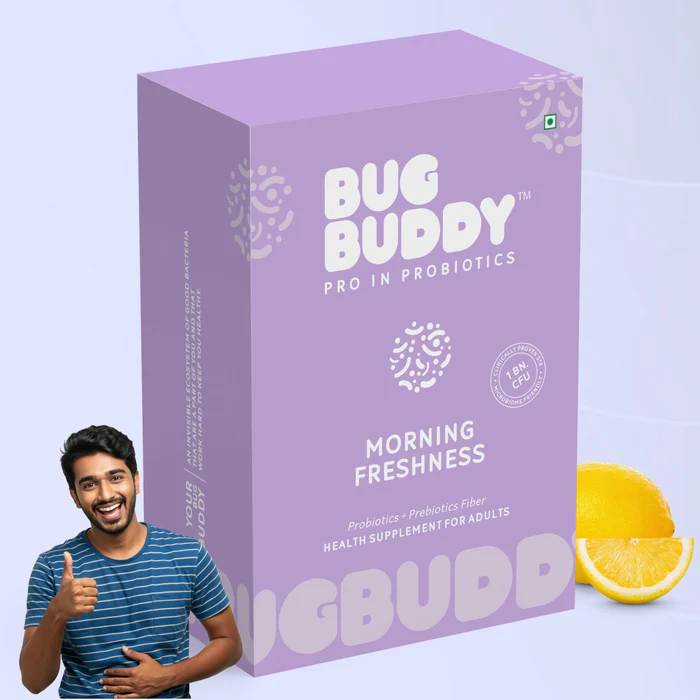 Morning Freshness | Probiotics Fiber Supplement for Constipation, Bloating & Gut Health