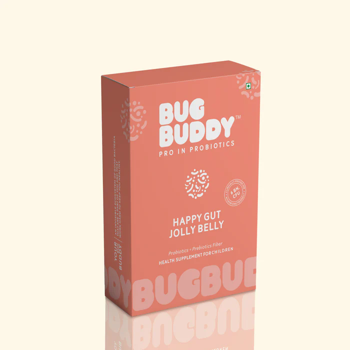 Happy Gut Jolly Belly | Probiotics for Kids | Gut Health & Immunity Support Supplement