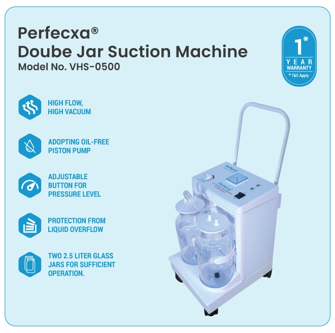 Perfecxa Double Jar Suction Machine