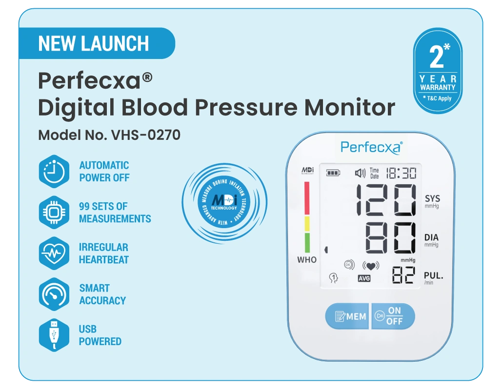 Perfecxa Blood Pressure Monitor