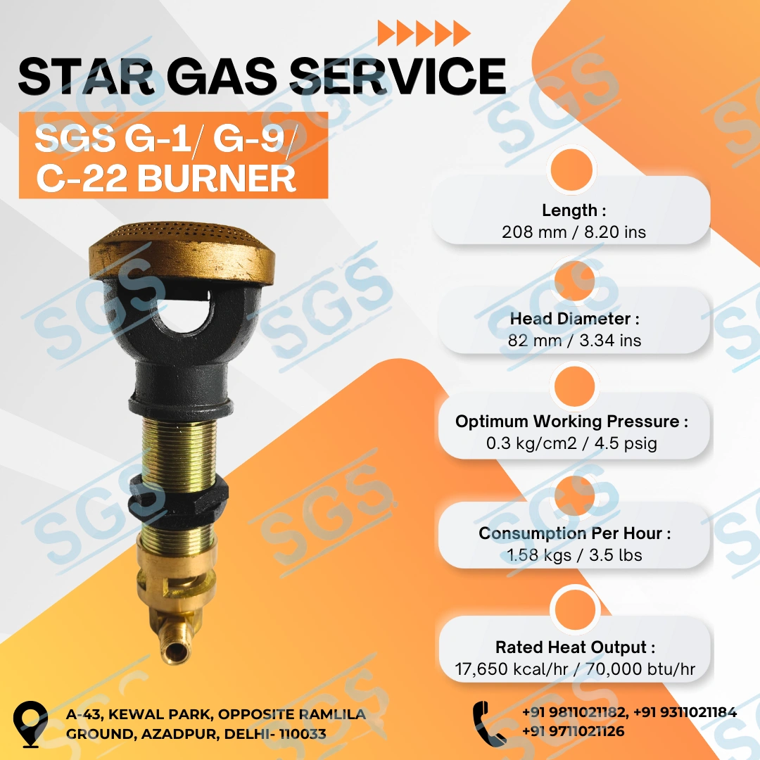 SGS G-1 BURNER