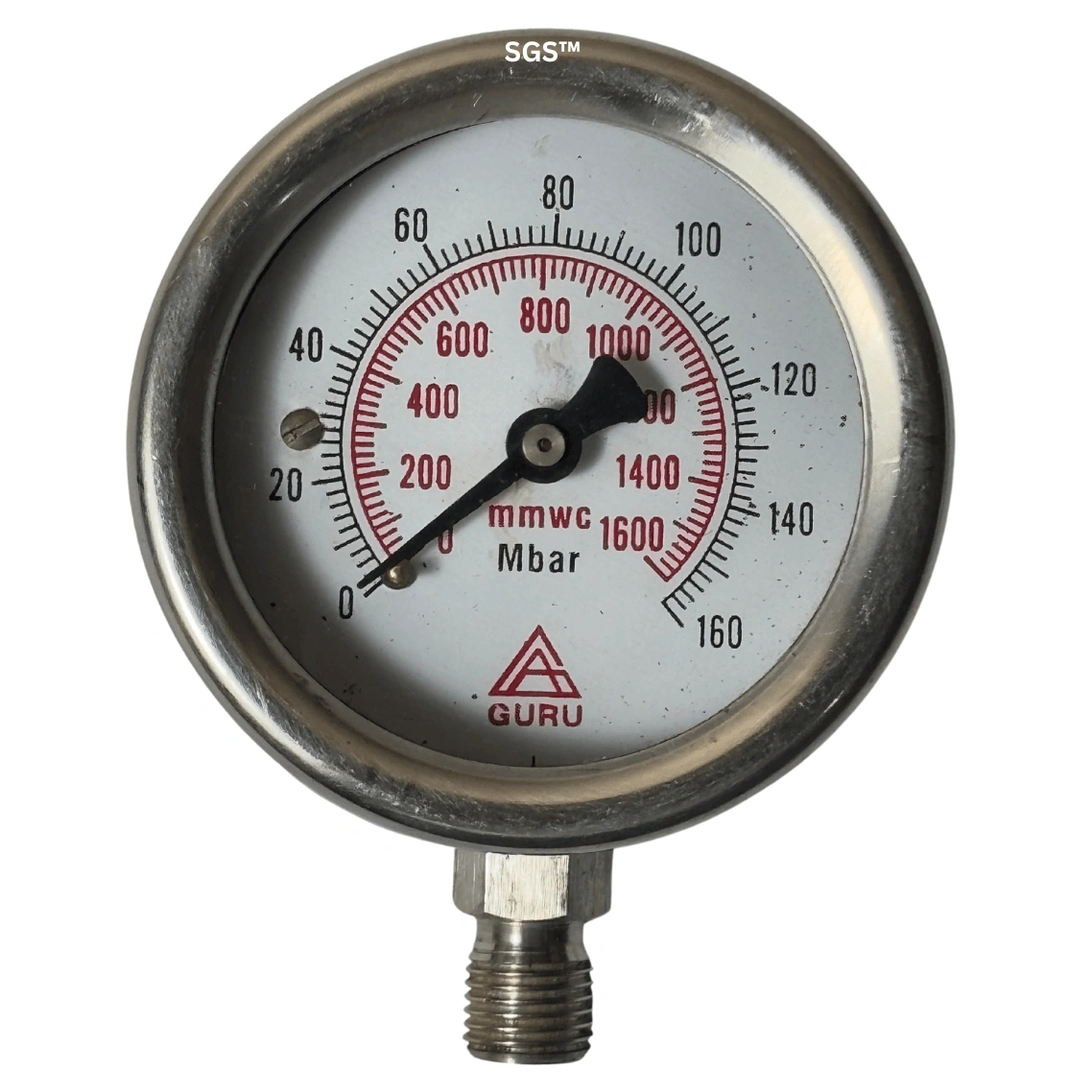 A Guru Pressure Gauge 2.5"