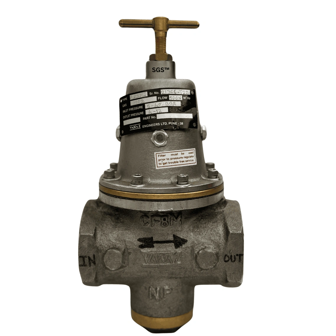 Vanaz R-2331II Medical Oxygen Regulator