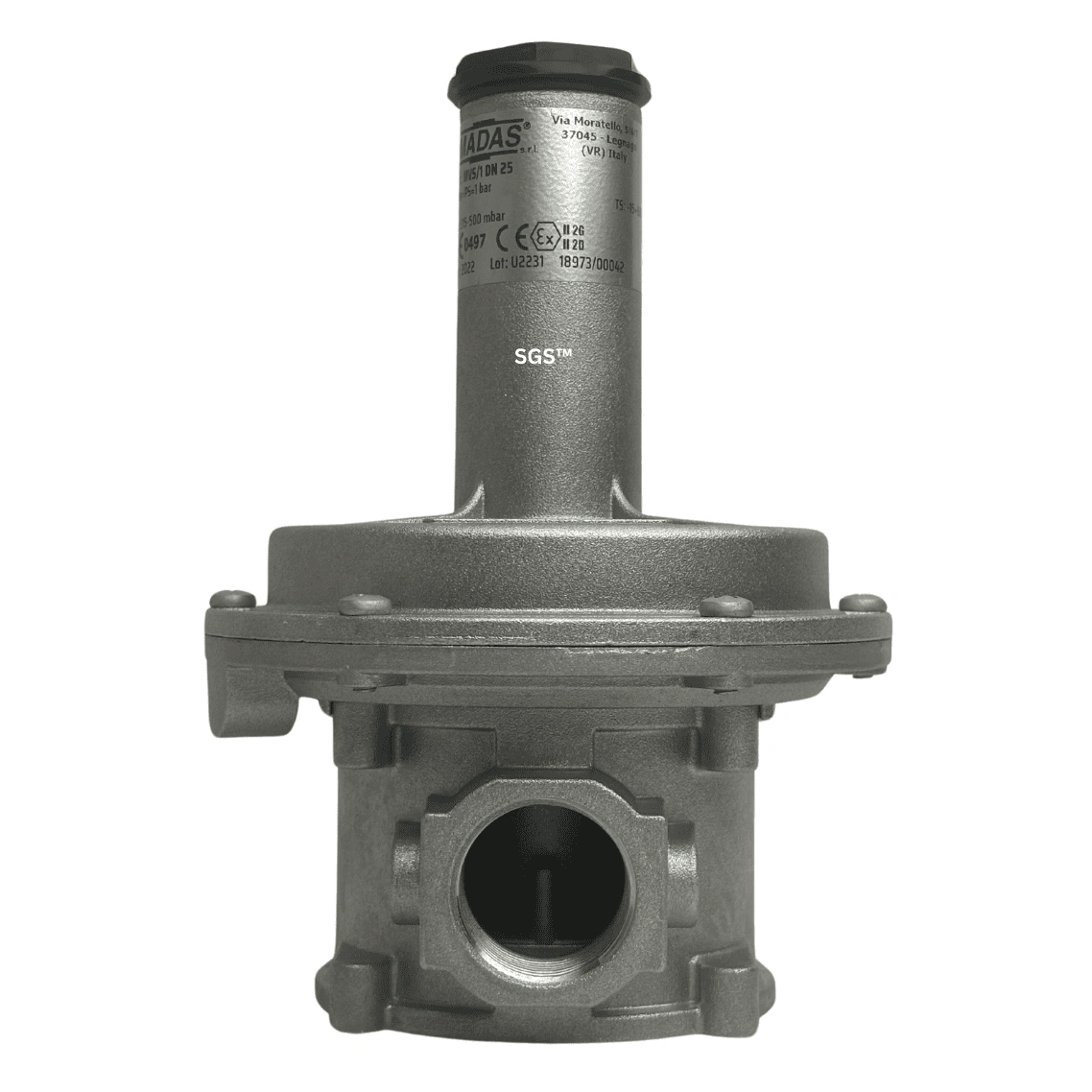 Madas Slam Relief Valve MVS/1