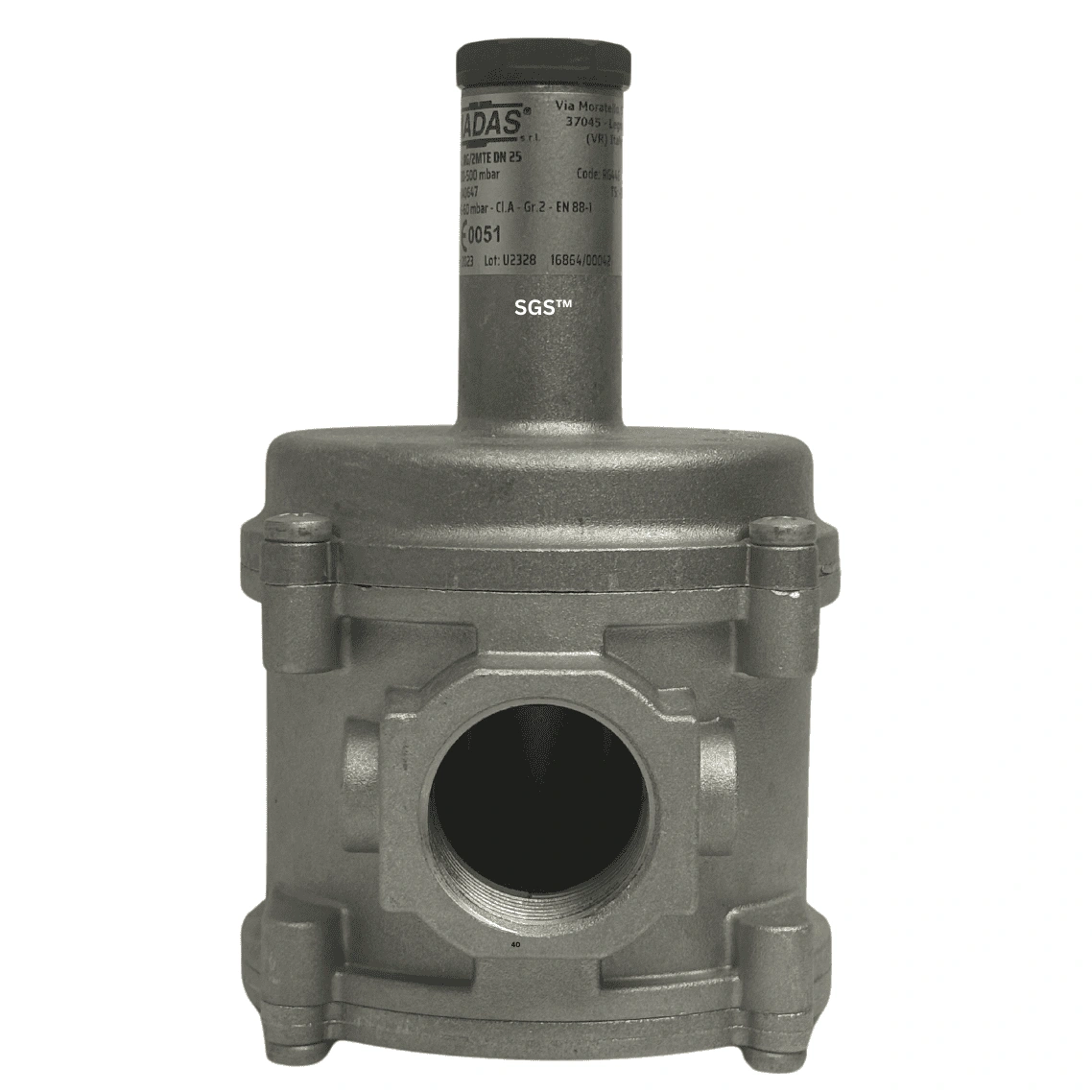 MADAS REGULATOR RG/2MTE 25MM