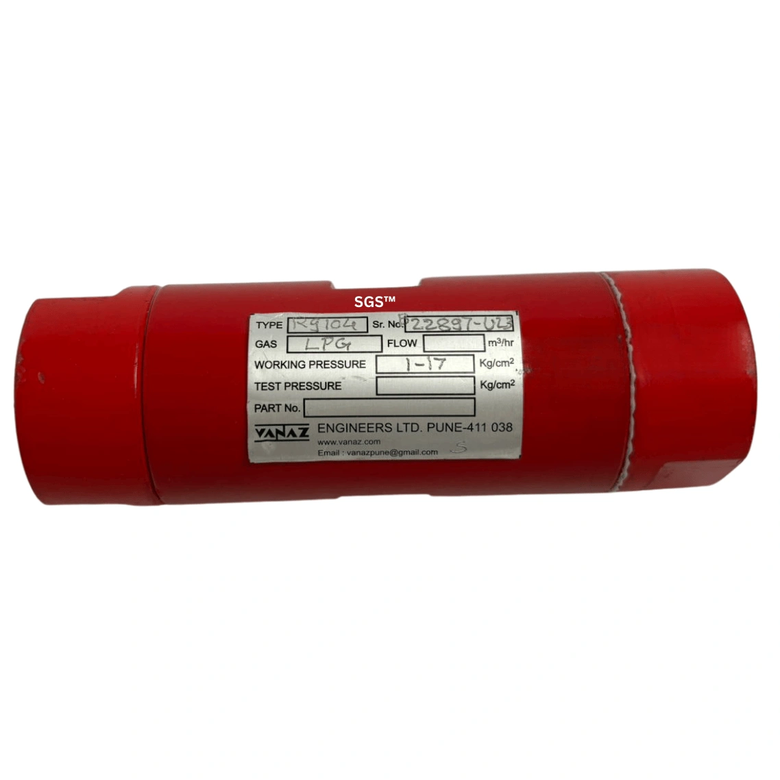 VANAZ R-9104 Flame Arrestor