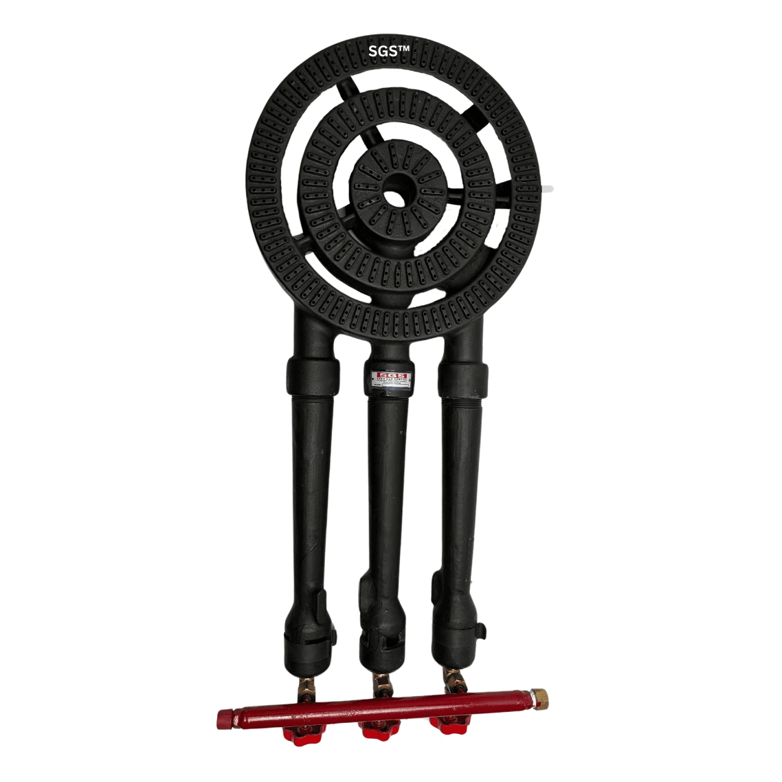 HIGH PRESSURE 3 RING BURNER HEAVY WITH 3 NCV AND MANIFOLD