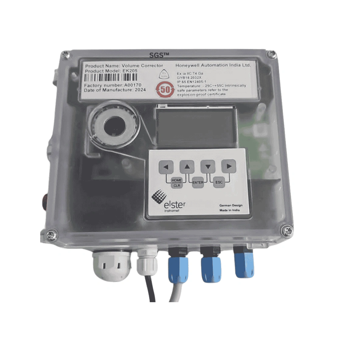 Honeywell Elster EVC EK205 Meter