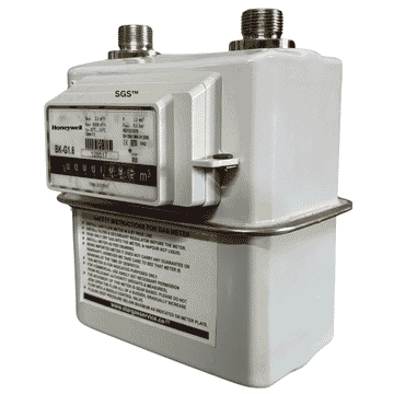 Honeywell BK Diaphragm Gas Meter (BK-G1.6 to BK-G25)