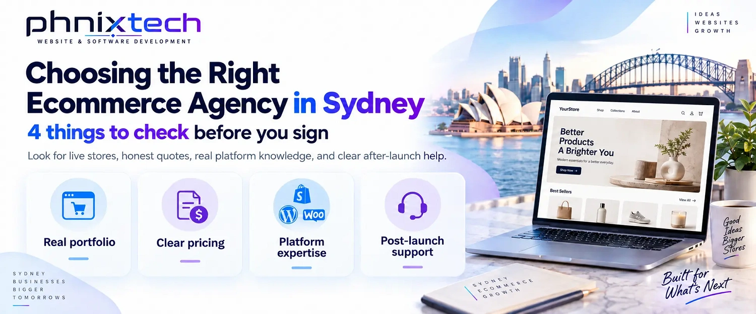 Ecommerce web development agency