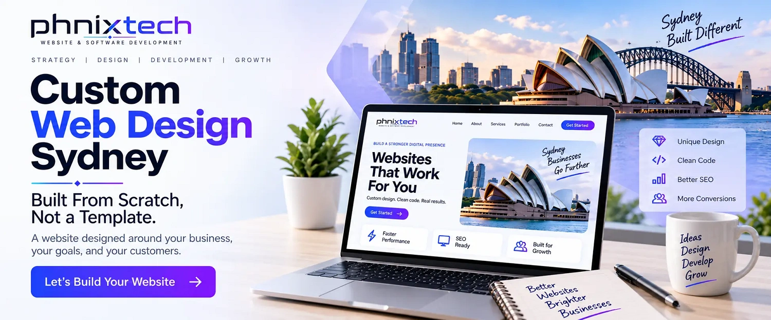 custom website design sydney
