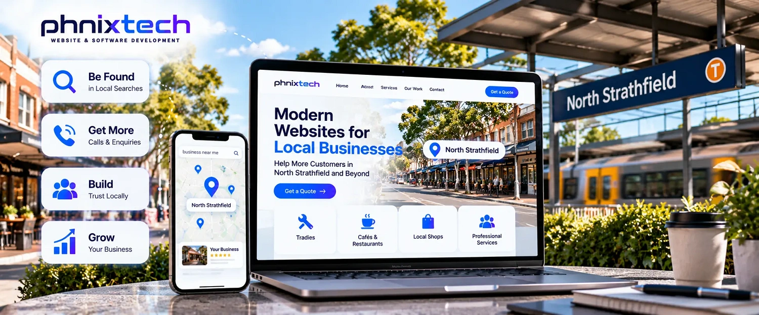 web design for tradies in North Strathfield