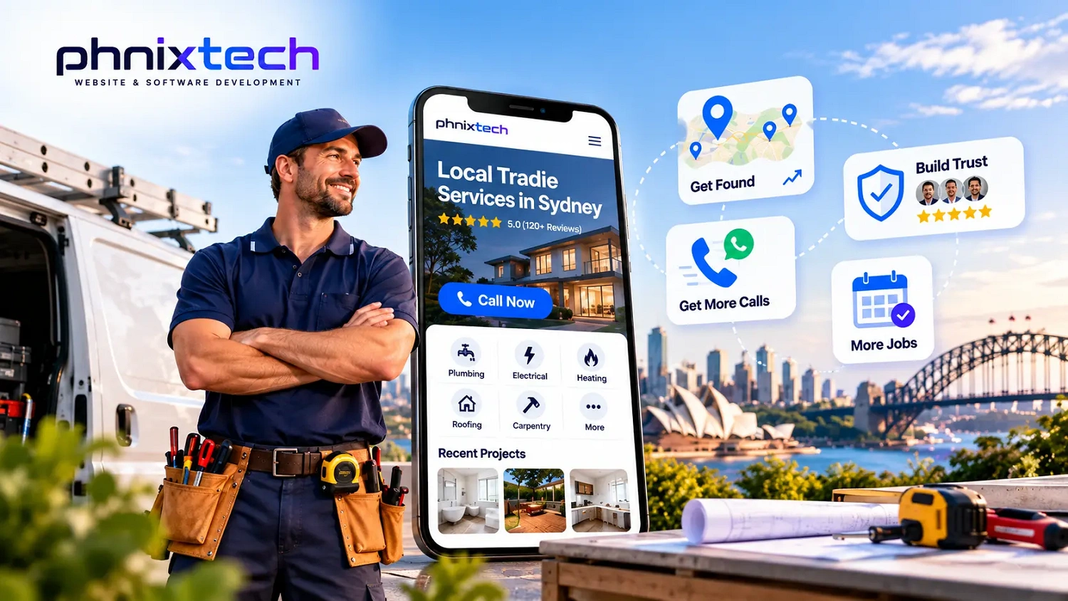 Web Design for Tradies in Sydney