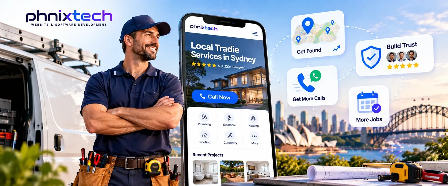 Website for Tradies in Sydney